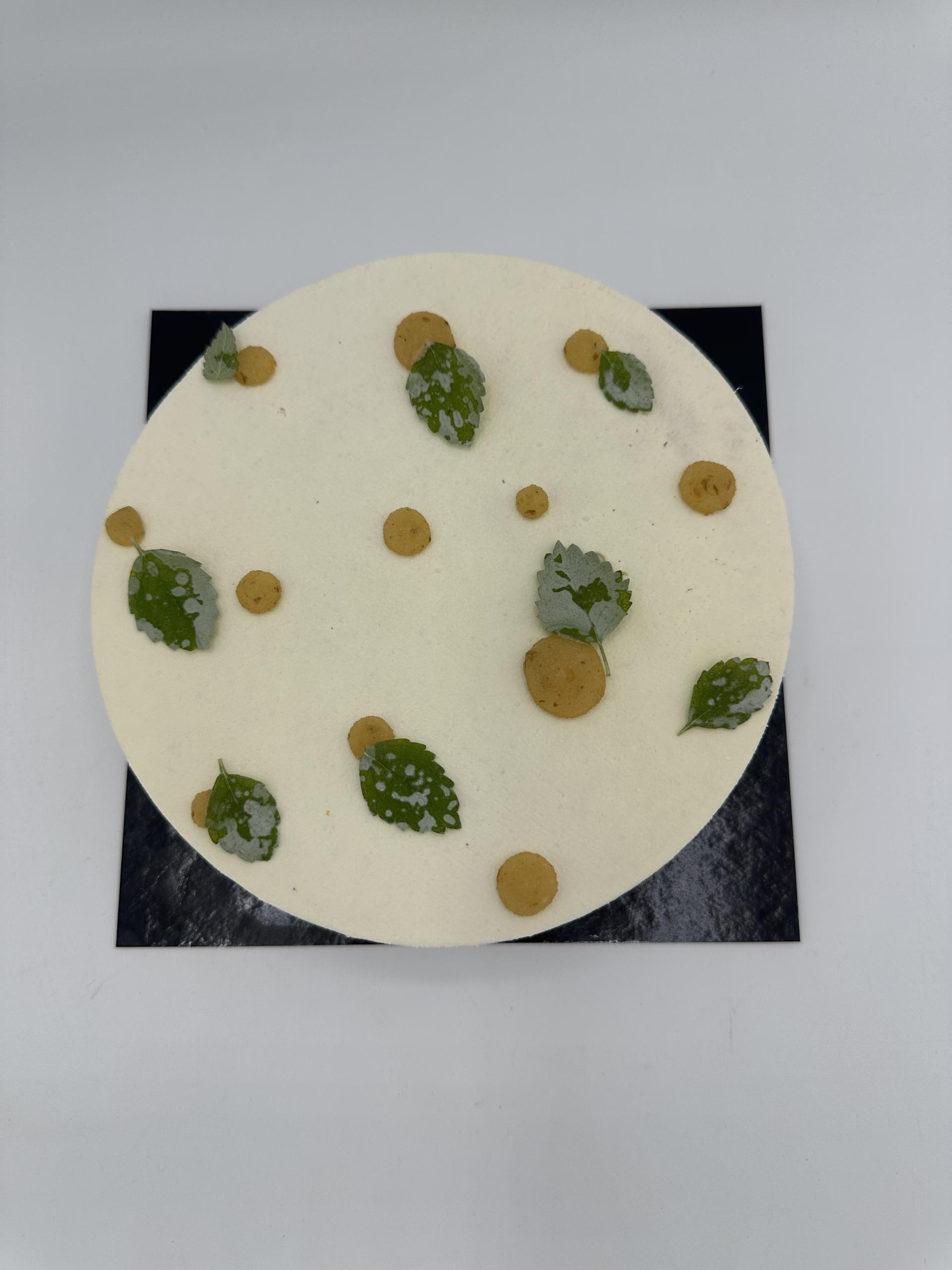 Entremet poire melisse 6/8 personnes