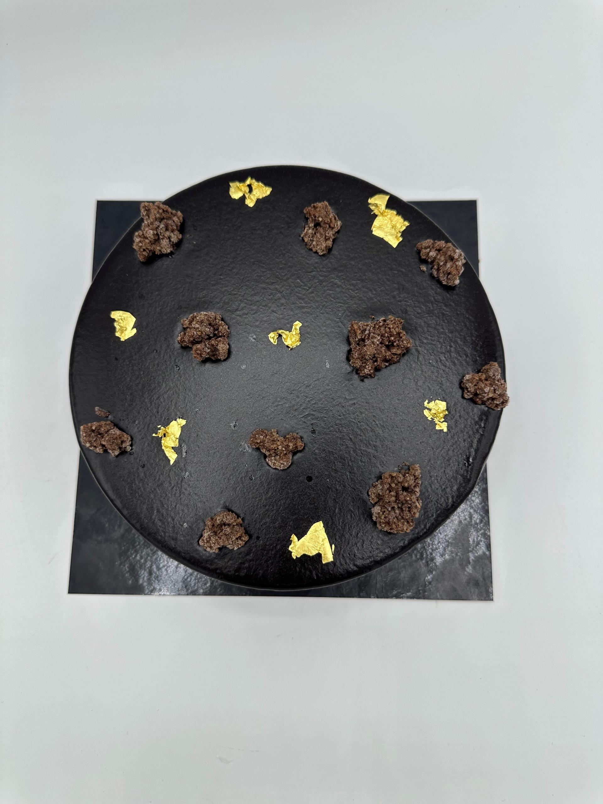 Entremet chocolat vanille 4/5 pers
